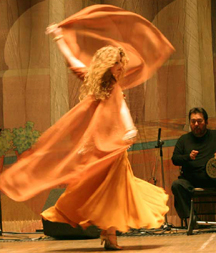 Shanna King, Rakkasah '05 with Iridescent Chiffon Veil by Simply Stylish